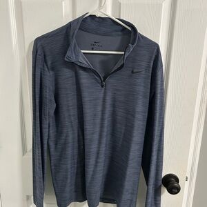 Nike Men's Long Sleeve Shirt - Blue